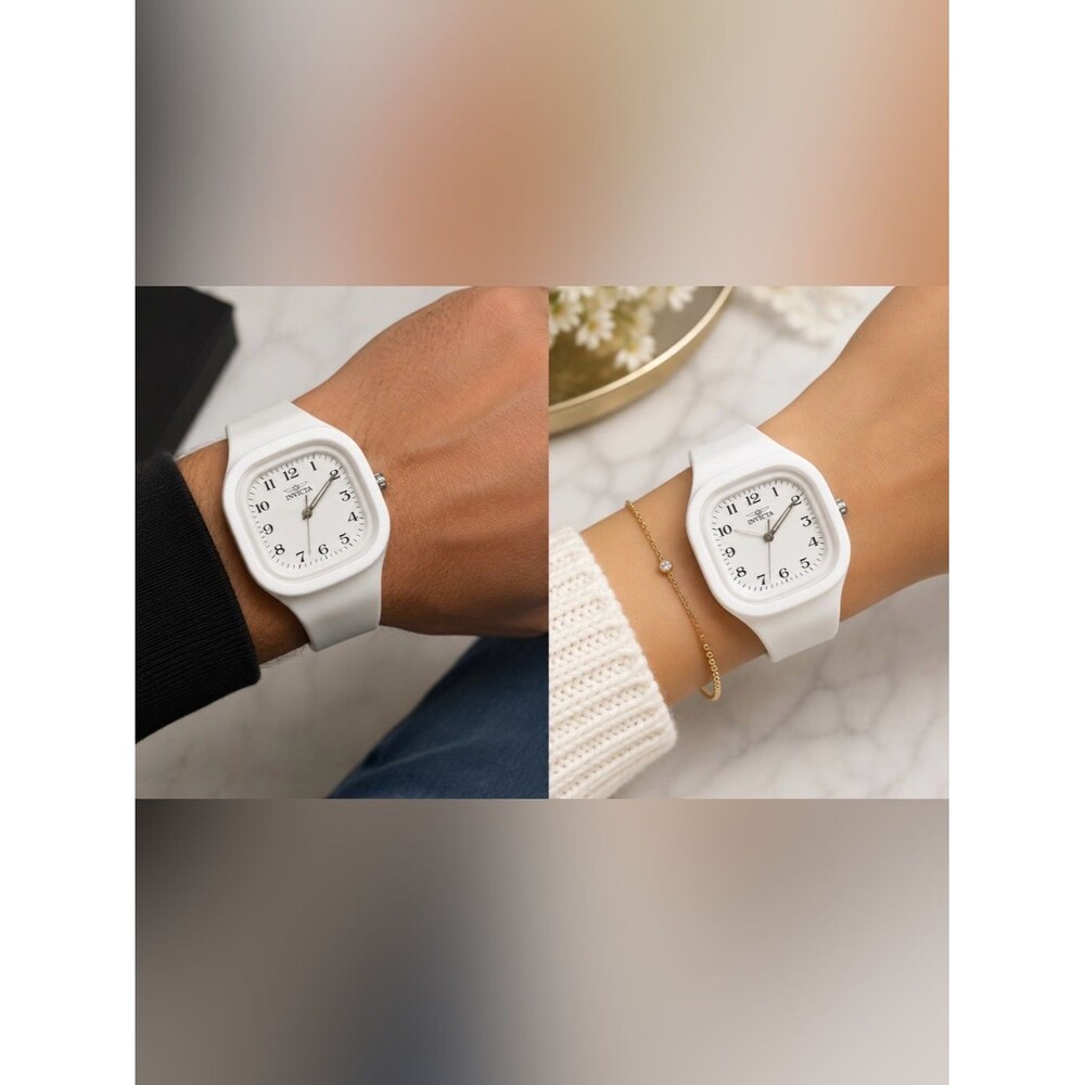 Invicta Celestial Velvion Unisex Watch – 45.3mm White